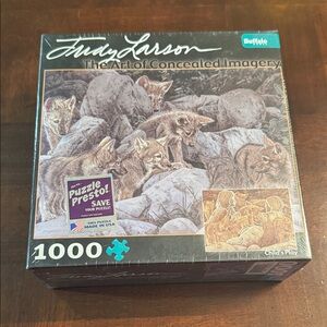 NEW Judy Larson The Art of Concealed Imagery “Child's Play” 1000 Piece Puzzle